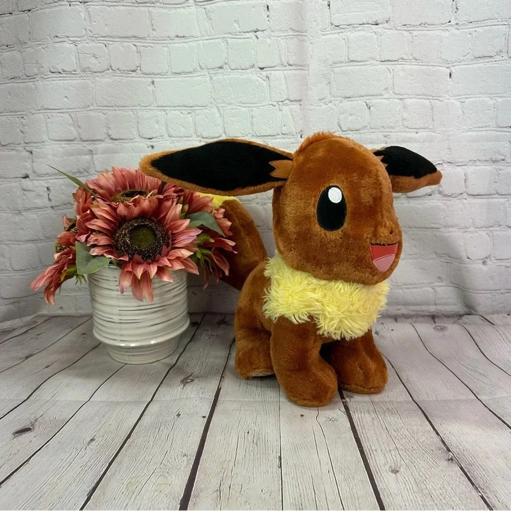 pokemon build-a-bear pikachu stuffed animal no sound 2016 anime gaming